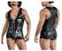 CandyMan 99844 Police Bodysuit Color Black