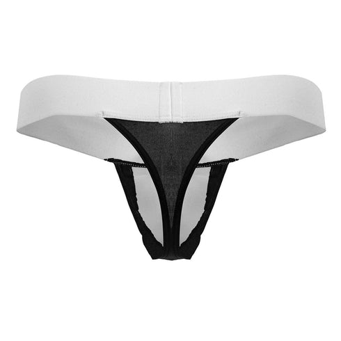 CandyMan 99846 Tuxedo Thongs Color Black