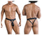 CandyMan 99847 Mesh Thongs Color Black
