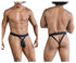 CandyMan 99847 Mesh Thongs Color Black