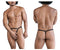 CandyMan 99852 Nudist Thongs Color Black