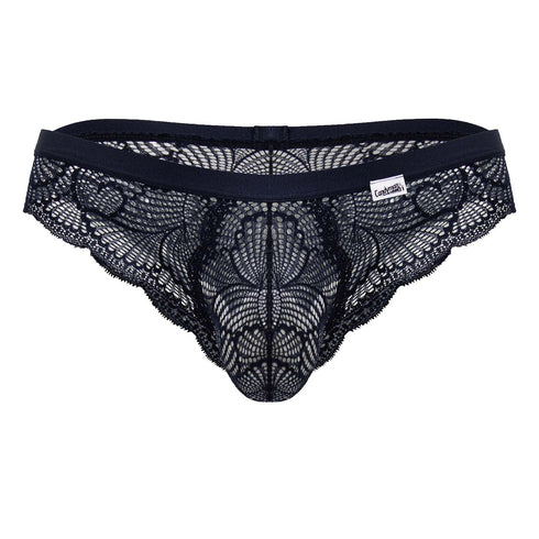CandyMan 99868 Lace Briefs Color Navy
