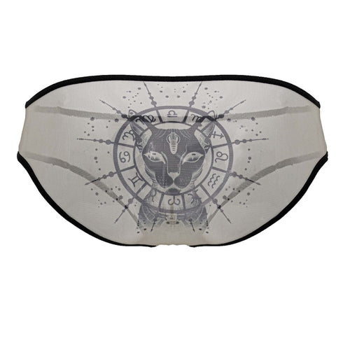 CandyMan 99871 Egyptian Briefs Color Nude-Black