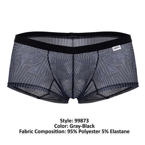 CandyMan 99873 Egyptian Trunks Color Gray-Black