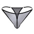CandyMan 99875 Egyptian Thongs Color Gray-Black