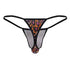 CandyMan 99877 Leopard Thongs Color Animal Print