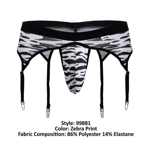 CandyMan 99881 Zebra Thongs Color Zebra Print