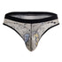 CandyMan 99885 Sun Moon Thongs Color Nude-Black