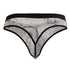 CandyMan 99885 Sun Moon Thongs Color Nude-Black