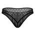 CandyMan 99894 Geometric Mesh Briefs Color Black