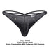 CandyMan 99899 Cowboy Thongs Color Denim Black