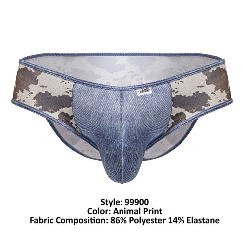 CandyMan 99900 Cowboy Briefs Color Animal Print