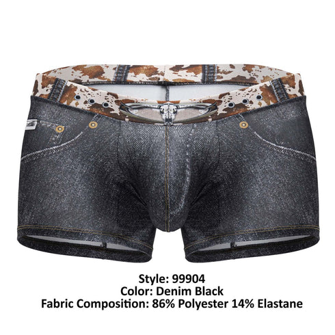 CandyMan 99904 Cowboy Trunks Color Denim Black