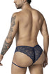 CandyMan 99905 Garter Lace Briefs Color Navy