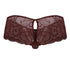 CandyMan 99907 Lace Trunks Color Burgundy