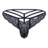 CandyMan 99910 Lace Thongs Color Navy