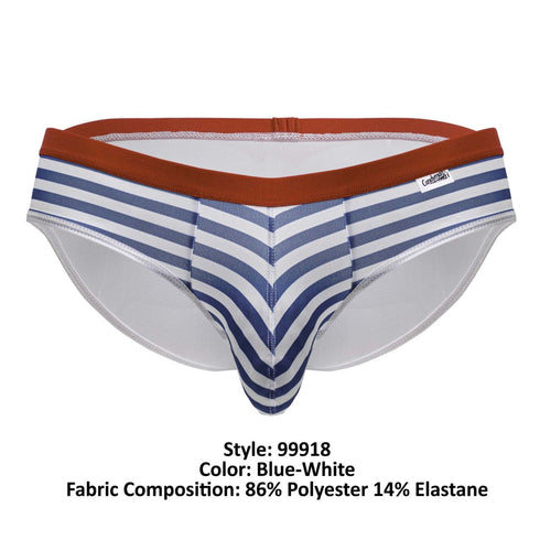 CandyMan 99918 Sailor Briefs Color Blue-White