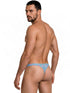 CandyMan 99924 Men's Underwear Printed Thong Color Printed Blue