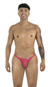 CandyMan 99924 Thongs Color Printed Fuchsia