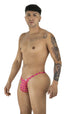 CandyMan 99924 Thongs Color Printed Fuchsia