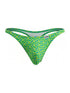 CandyMan 99924 Men's Underwear Printed Thong Color Printed Green