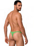 CandyMan 99924 Men's Underwear Printed Thong Color Printed Green