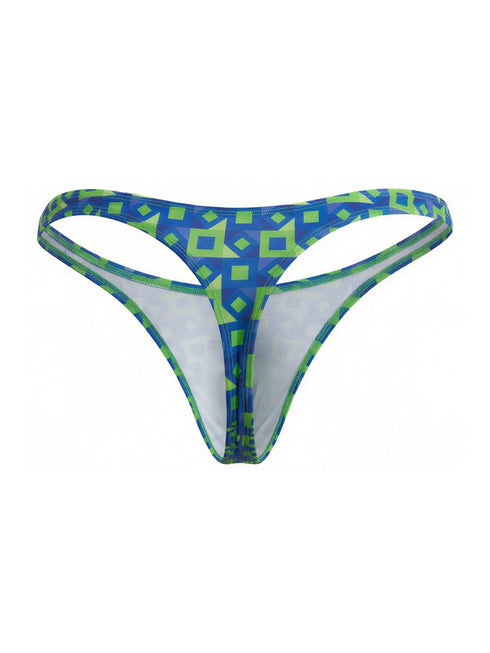 CandyMan 99924 Men's Underwear Printed Thong Color Printed Navy