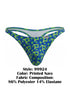 CandyMan 99924 Men's Underwear Printed Thong Color Printed Navy
