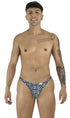 CandyMan 99924 Thongs Color Printed Purple