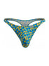 CandyMan 99924 Men's Underwear Printed Thong Color Printed Turquoise