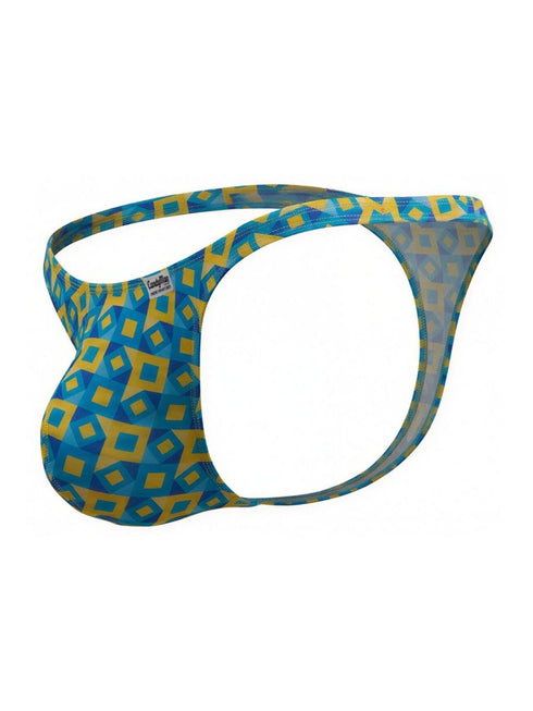 CandyMan 99924 Thongs Color Printed Turquoise