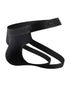 CandyMan 99925 Men's Underwear Supportive Strappy Jockstrap Color Black