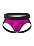 CandyMan 99925 Men's Underwear Supportive Strappy Jockstrap Color Magenta