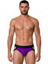 CandyMan 99925 Men's Underwear Supportive Strappy Jockstrap Color Orchid