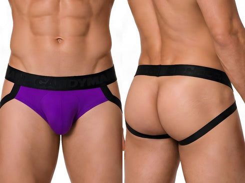 CandyMan 99925 Men's Underwear Supportive Strappy Jockstrap Color Orchid