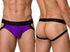 CandyMan 99925 Men's Underwear Supportive Strappy Jockstrap Color Orchid