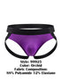 CandyMan 99925 Men's Underwear Supportive Strappy Jockstrap Color Orchid
