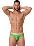 CandyMan 99926 Men's Underwear Printed Briefs Color Printed Green