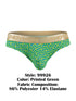 CandyMan 99926 Men's Underwear Printed Briefs Color Printed Green