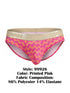 CandyMan 99926 Men's Underwear Printed Briefs Color Printed Pink