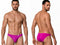 CandyMan 99928 Men's Underwear Bikini Sleek Low Rise Brief Color Magenta