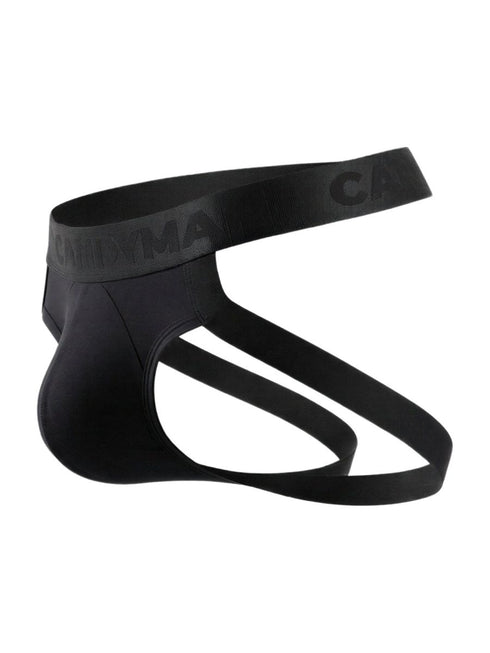 CandyMan 99929 Men's Underwear Sleek Modern Jockstrap Color Black