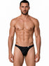 CandyMan 99930 Men's Underwear Sleek Low Rise Thong Color Black