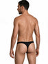 CandyMan 99930 Men's Underwear Sleek Low Rise Thong Color Black