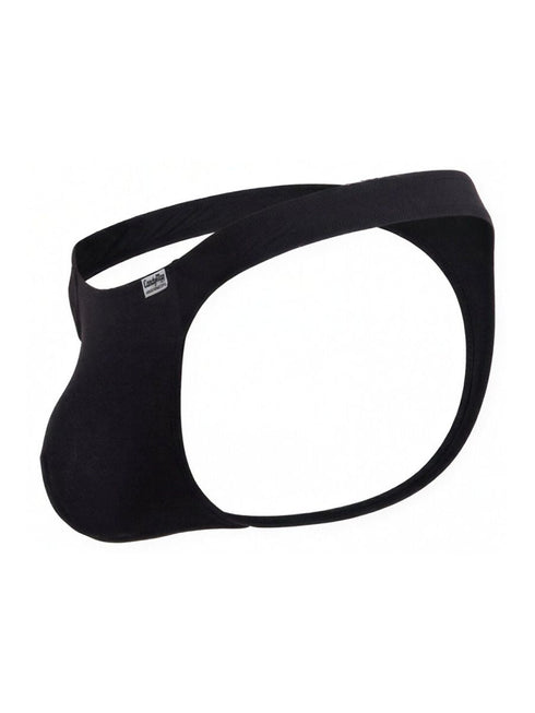 CandyMan 99930 Men's Underwear Sleek Low Rise Thong Color Black