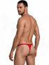CandyMan 99930 Men's Underwear Sleek Low Rise Thong Color Red
