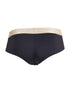 CandyMan 99932 Men's Underwear Sleek Contour Briefs Color Black-Gold