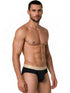 CandyMan 99932 Men's Underwear Sleek Contour Briefs Color Black-Gold