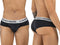 CandyMan 99932 Briefs Color Black-Silver