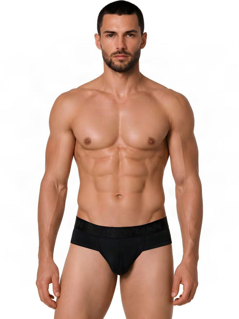 CandyMan 99932 Men's Underwear Sleek Contour Briefs Color Black